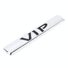Auto VIP Sticker  VIP Label Car Stickers 3D Metal Fashion VIP Logo Car Stickers,Size:9.5*1.5cm(Silver)