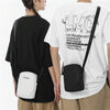 WEPOWER Mini Casual Crossbody Bag Lightweight Single Shoulder Cell Phone Bag(White)