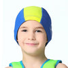 1101 Middle Age Children Deepen Summer Sun Protection Swimming Caps(Purple)