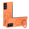For Samsung Galaxy S25 Ultra 5G Ice Sense Series Graphene Cooling MagSafe Holder Phone Case(Orange)