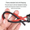 Electric Motorcycle Charging Port Three Hole Socket Charger Socket With Cover(Black)