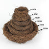 12cm Simulation Bird Nest + 3 PCS Bird Egg Holiday Decoration