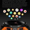 LEMFO C25 1.43 inch HD Round Screen Outdoor Smart Watch Supports Blood Oxygen Detection/Sedentary Reminder(Black Grey)