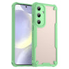 For Samsung Galaxy S25+ 5G Armor Glaze PC Hybrid TPU Phone Case(Green)