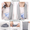 Sports Towel Set Travel Portable Quick Dry Cold Feeling Towel With Silicone Sleeve Storage Bag, Size: 30x80cm(Grey)