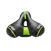 YAFEE YF-1034-3 Soft Mountain Bike Seat Mountain Bike Hollow Breathable Saddle Seat Cushion Bicycle Seat(Black Green)