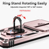 For Samsung Galaxy S24 FE 5G Sliding Camshield Holder Phone Case(Rose Gold)