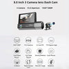 3 Lens Video HD 1080P Multi-Language Driving Recorder