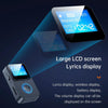 C33 Bluetooth 5.0 Audio Receiver Transmitter Portable MP3 Player with LCD Display Support Remote Control Camera