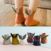 Girls Fashion Personality Wings Socks Baby Cotton Socks, Color:Dark blue(S)