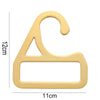 Bus and Subway Non-Contact Safety Protection Handrail Keychain(Golden)
