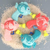 10 PCS Children Mini Fish Bubble Maker Machine Toy, Random Color Delivery