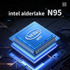 ZX03 Windows 11 Mini PC, Intel Alder Lake N95, Support Dual HDMI Output, Spec:Barebone(US Plug)