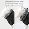 Reflective Dog Coat XXXL Grey - Waterproof, Warm Winter Jacket