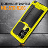 For Samsung Galaxy S25 Ultra 5G R-JUST Sliding Camera Life Waterproof Holder Phone Case(Yellow)