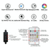 G40 Bulb Bluetooth Smart RGB String Lights Outdoor Decoration, Spec: 5m 25 LEDs-USB Power
