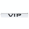 Auto VIP Sticker  VIP Label Car Stickers 3D Metal Fashion VIP Logo Car Stickers,Size:9.5*1.5cm(Silver)