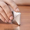 Desktop Kinetic Energy To Vent Stress Relief Fingertip Spinner Toy, Style: Stainless Steel Hexagon Silver