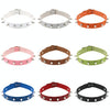 Punk Style Fashion Street Dance Rock Leather Rivet Necklace Collar, Random Color Delivery