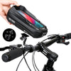 WILD MAN XT3S 0.6L Mountain Bike 360-Degree Rotating Phone Touch Screen Bag(Black)
