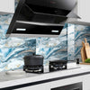 4 PCS  Crystal Film Wall Tile Sticker Imitation Marble Pattern Wall Sticker(DLS029)
