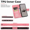 For Asus Zenfone 10 Butterfly Love Flower Embossed Leather Phone Case(Pink)