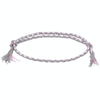 1010-89 Four-strand Colorful Braided Rope Adjustable Bracelet(20)