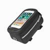 B-Soul YA249 Mountain Bike Front Beam Bag Bicycle Bag Riding Equipment Saddle Bag Upper Pipe Package(Red)