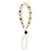 For 8-40oz Portable Sports Water Mug Lanyard Cup Cover Hand-Woven Cute Daisy Mug Strap(Khaki)