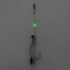 Luminous Shrimp Shape Fishing Lures Artificial Fishing Bait with Hook, Length: 7cm