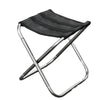 Outdoor Portable Folding Stool, Size: 25*22*26cm(Silver)