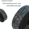 WEST BIKING Bicycle Volorful Handlebar Straps Shock Absorption PU Non-Slip Handlebar Wrap Riding Equipment(Reflective Shadow)