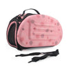 Foldable Pet Carrier Bag Pink, Breathable, for Small Dogs & Cats