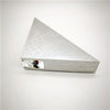 3W Aluminum Triangle Wall Lamp Home Lighting Indoor Outdoor Decoration Light, AC 85-265V(Green Light)