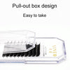 XINUO 10rows /Box Single Flat Hair Eyelash Extensions Double Tip Soft Matte False Eye Liners, Model: 0.15 J Curved(8mm)
