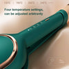 D32 Egg Roll Head Curling Wand Water Ripple Splint Negative Ion Curling Iron,CN Plug(Green)