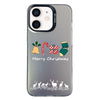 For iPhone 11 Christmas Series PC Full Coverage Pattern Phone Case(CK052 Black)