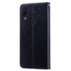 Business Style Oil Wax Texture Horizontal Flip Leather Case for Xiaomi Redmi 7, with Holder & Card Slots & Wallet (Black)