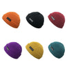 A21 Short Beanie Retro Hip Hop Knitted Cap, Size:One Size(Red Wine)