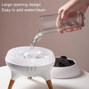 Dynamic Multi-Spray Aromatherapy Diffuser With Colorful Lights Remote Control Humidifier EU Plug(V80 Spit Circle Upgrade Model)