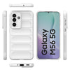 For Samsung Galaxy M56 5G Magic Shield TPU + Flannel Phone Case(White)