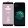 25 PCS 9H HD Large Arc High Alumina Full Screen Tempered Glass Film for Xiaomi Mi 6X