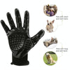 Pet Massage Bath Gloves - Hair Removal & Cleaning (Black)