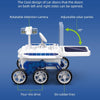 Children DIY Solar Mars Exploration Car Toy Puzzle Science Education Assembled 4-Wheel Drive Electric Model