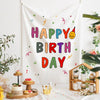 GT282 Birthday Background Cloth Party Scene Arranges Children Photos, Size: 150x200cm Velvet Cloth(27)