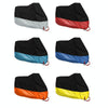 190T Motorcycle Rain Covers Dustproof Rain UV Resistant Dust Prevention Covers, Size: XXXXL(Black and Fluorescence Green)