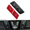 Car Left Side Door Lock Switch Buttons 2049058402 for Mercedes-Benz W204, Left Driving (Red)