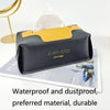 SJM0041 Car PU Paper Tissue Box Hotel Napkin Paper Box Toilet Paper Box(Ocherored)