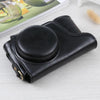 Full Body Camera PU Leather Case Bag with Strap for Samsung Galaxy Camera EK-GC100 / EK-GC110 / EK-GC200(Black)