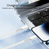 Yesido CA153 PD 20W USB-C / Type-C to 8 Pin Charging Data Cable, Length: 1m(White)
